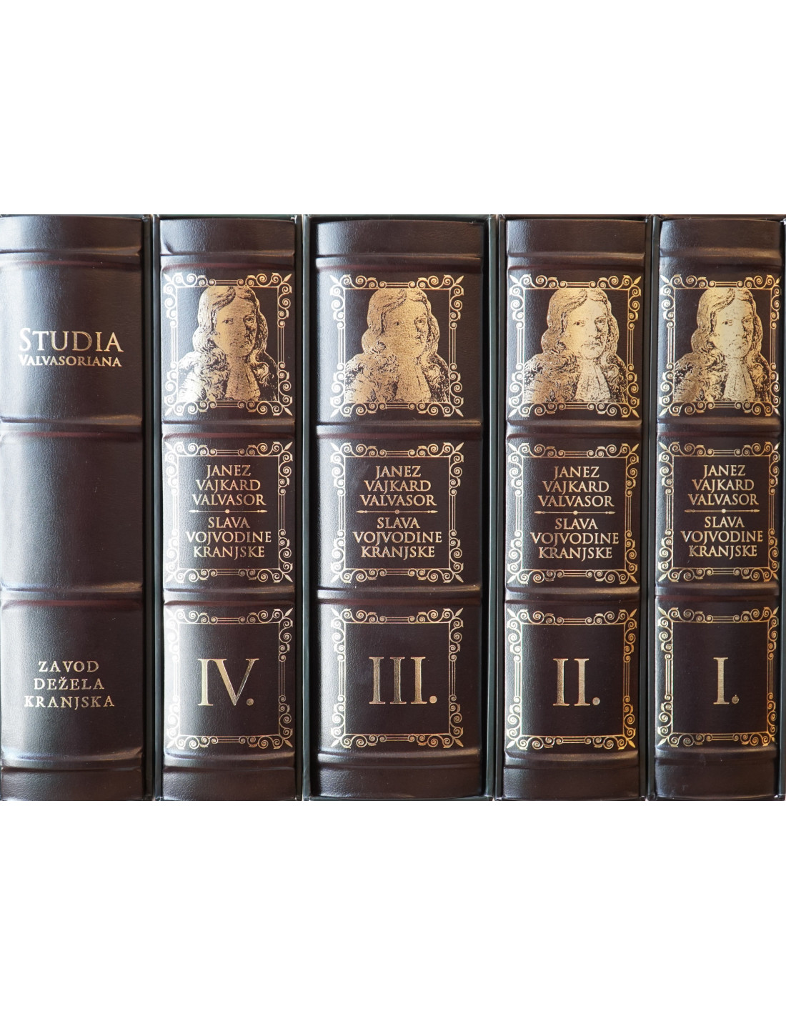 SLAVA VOJVODINE KRANJSKE - SET 5 KNJIG