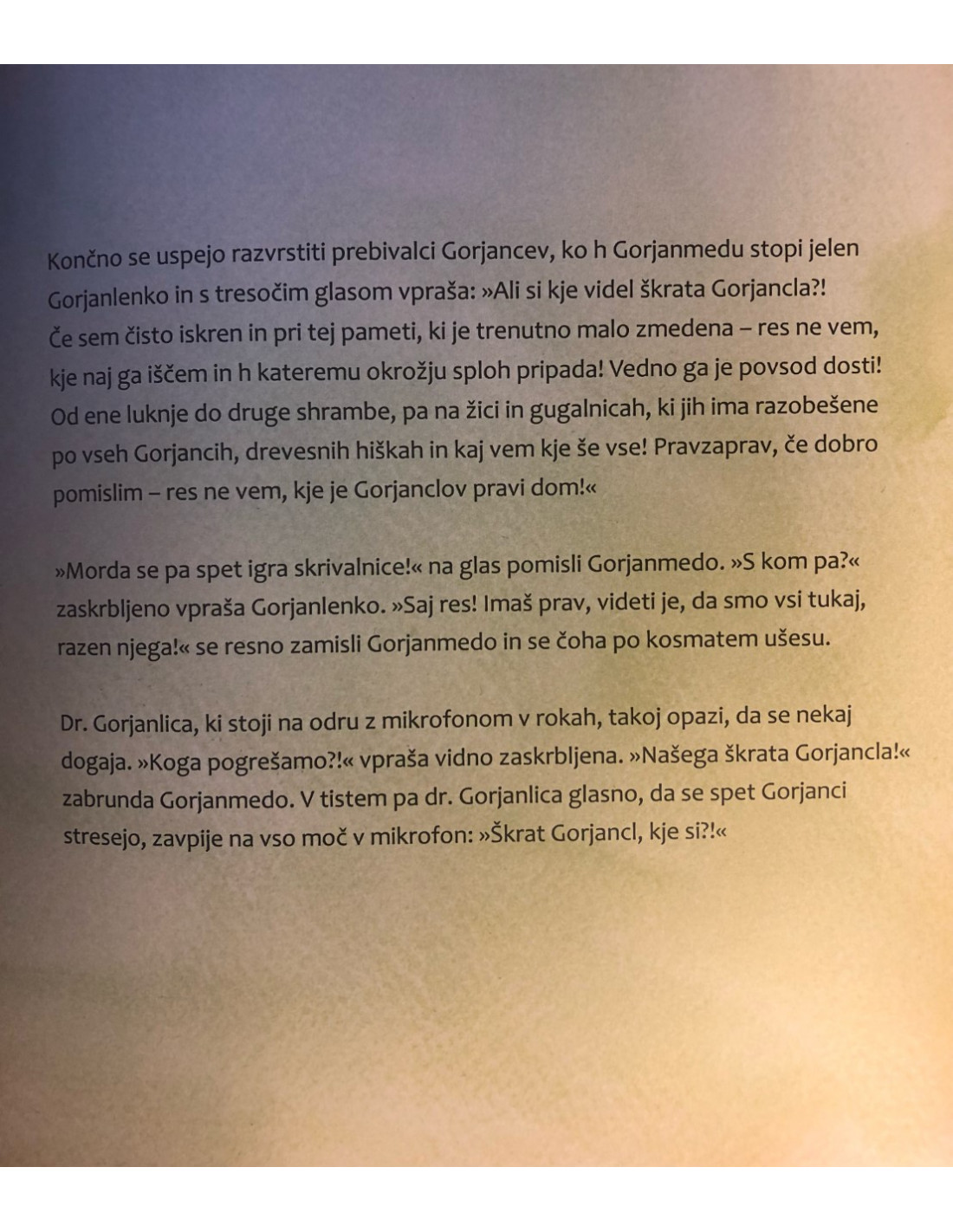 Škrat Gorjancl, kje si?! 6