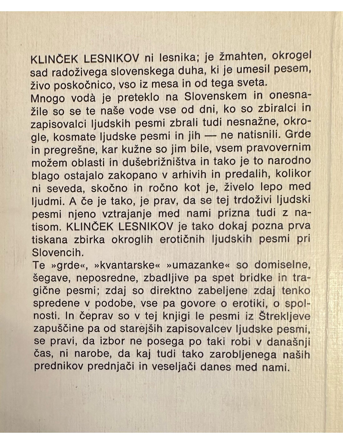 Klinček lesnikov 5