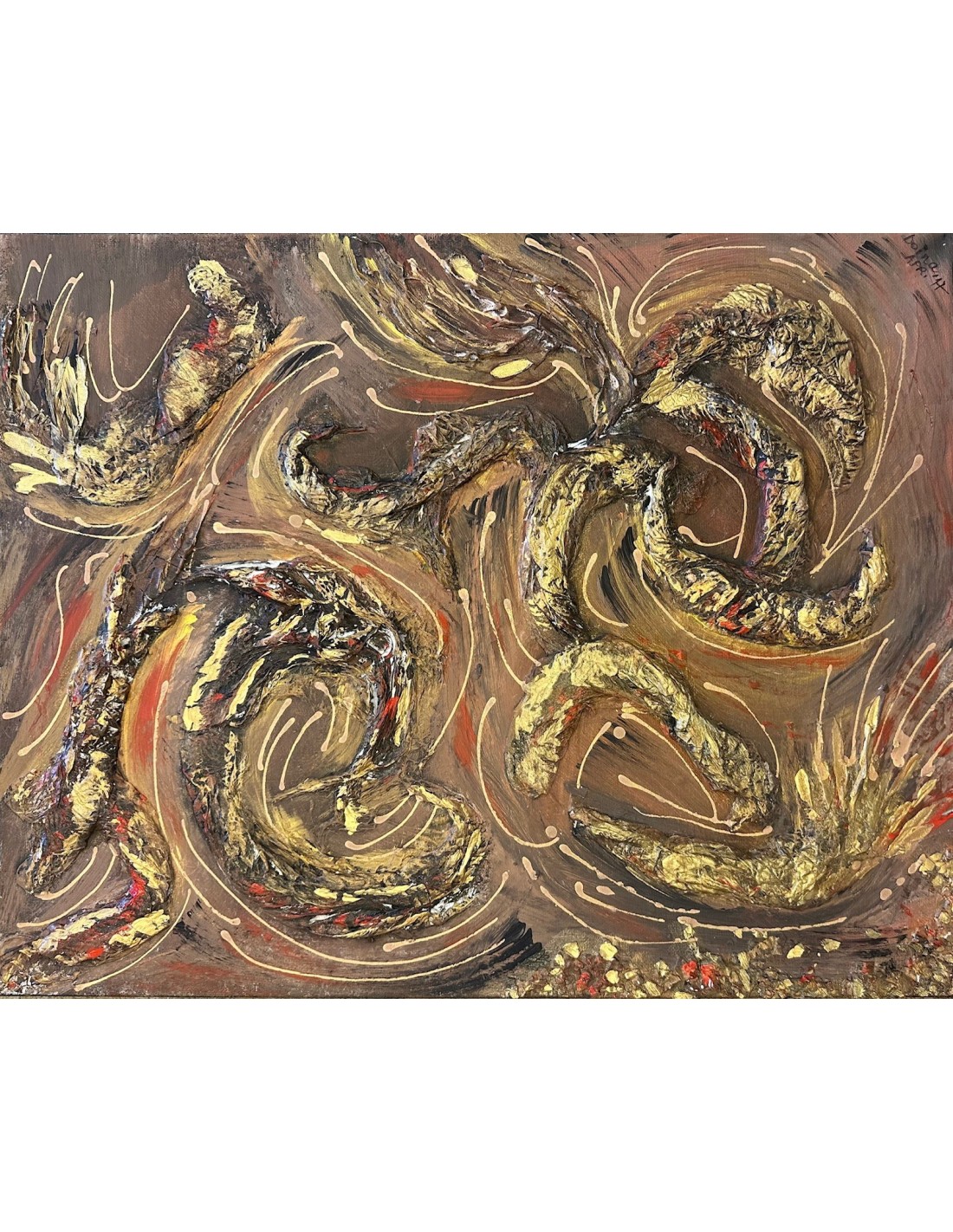 Sculptural flames 2